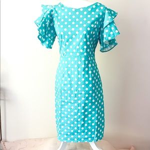 Vintage style Polka dot dress